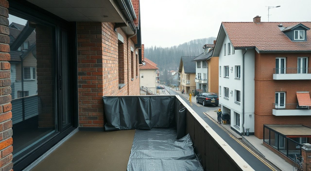 Fachgerechte Ausführung — Abdichtung beim Balkon-Neubau in Osnabrück